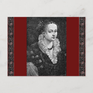 Medieval Woman Briefkaart