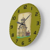 Medieval Wooden Watchtower and Fortress Grote Klok (Hoek)