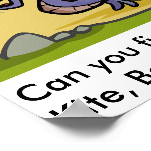 Medieval Word Poster zoeken (Hoek)