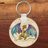 Medieval Wyvern Sleutelhanger (Voorkant)