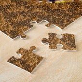 Medieval zegel van de Templar van de Knachten Legpuzzel (Zijkant)