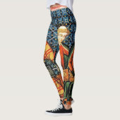 Medievale illustraties van de spelers van Hurdy Gu Leggings (Links)