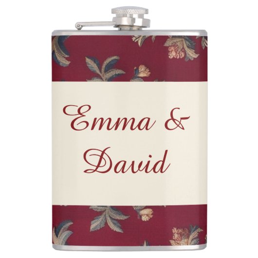 Medievale inspiratie en renaissance heupfles (Voorkant)