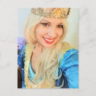 Medievall princess briefkaart