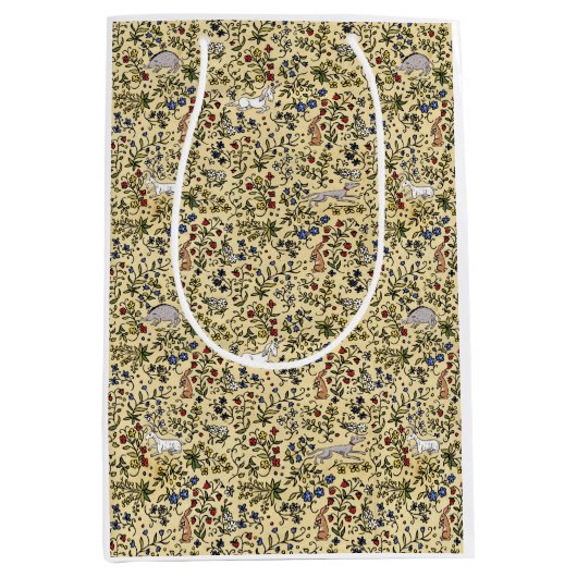 Medievele dieren melkvaten een cadeautas (Voorkant)