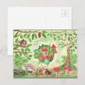 Medilludesign Ecotherapiebos Briefkaart (Voorkant / Achterkant)