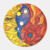 Medilludesign Moon Sun Magneet (Voorkant)