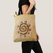 Medilludesign — Spiraalbloem Tote Bag (Dichtbij)