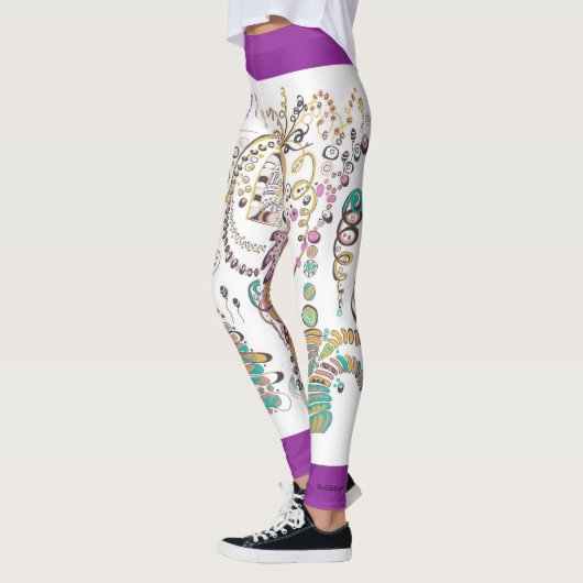 Medilludesign - Wereld in evenwicht 2 Leggings (Links)