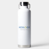 MEDILOGIX 32 oz Waterfles Tekst (Voorkant)
