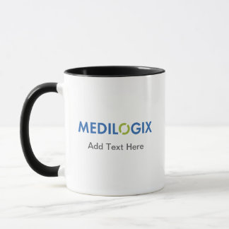 MEDILOGIX Coffee Mok Standard Logo Tekst toevoegen
