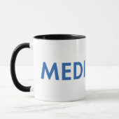 MEDILOGIX Coffee Mok Wrap Text Standaard Logo (Links)