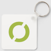 MEDILOGIX Keychain Square Add Text (Achterkant)