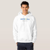 MEDILOGIX Mannen Hoodie Standard Logo Tekst toevoe (Voorkant volledig)