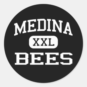 Medina - Bijen - Medina High School - Medina Ohio Ronde Sticker