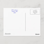 Medina Courthouse Briefkaart (Achterkant)