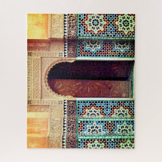 medina fes - deur legpuzzel (Verticaal)
