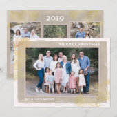 Medina - Goudpijnbomen Feestdagenkaart (Voorkant / Achterkant)