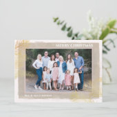 Medina - Goudpijnbomen Feestdagenkaart (Staand voorkant)