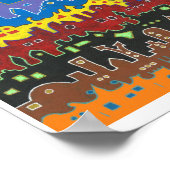 Medina of Fez - Afdruk - Oorspronkelijke grootte Poster (Hoek)