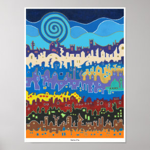 Medina of Fez - Afdruk - Oorspronkelijke grootte Poster