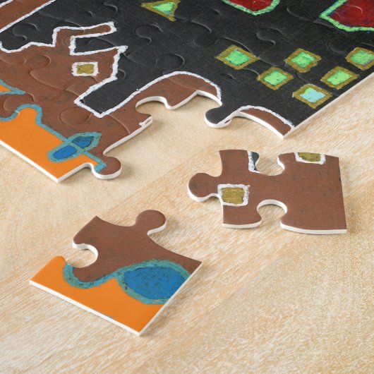 Medina of Fez - Puzzle Legpuzzel (Zijkant)