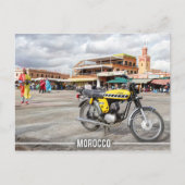 Medina of Marrakesh - Jemaa El Fnaa, Marokko Briefkaart (Voorkant)