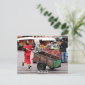 Medina of Marrakesh - Marrakesh Souk, Marokko Briefkaart (Staand voorkant)