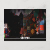 Medina of Marrakesh - Marrakesh Souks, Marokko Briefkaart (Voorkant)