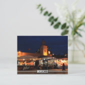 Medina of Marrakesh - Marrakesh Souks, Marokko Briefkaart (Staand voorkant)