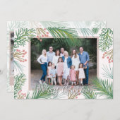 Medina - Roze, sinaasappels Feestdagenkaart (Voorkant / Achterkant)