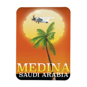 Medina Saudi-Arabië Reisposter Magneet
