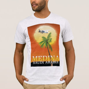 Medina Saudi-Arabië Reisposter T-shirt