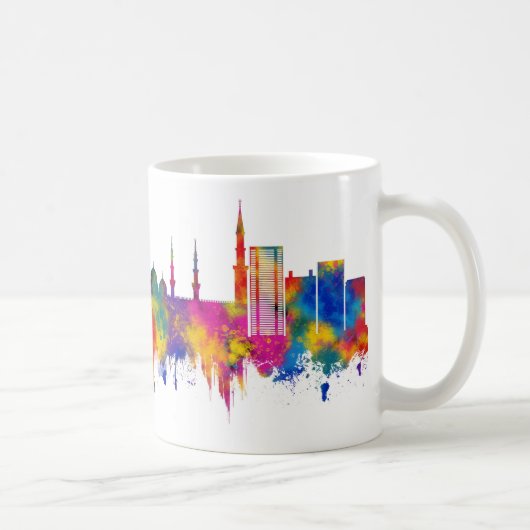 Medina Saudi-Arabië Skyline Koffiemok (Rechts)