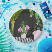 Medinilla Tafel Centrumstuk Tuin Binnenplaats Papieren Bordje (Feest)