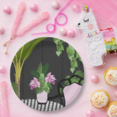 Medinilla Tafel Centrumstuk Tuin Binnenplaats Papieren Bordje (Feest)