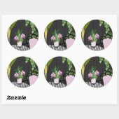 Medinilla Tafel Centrumstuk Tuin Binnenplaats Ronde Sticker (Vel)