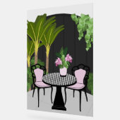 Medinilla Tuin Binnenplaats Acryl Bord (Hoek)