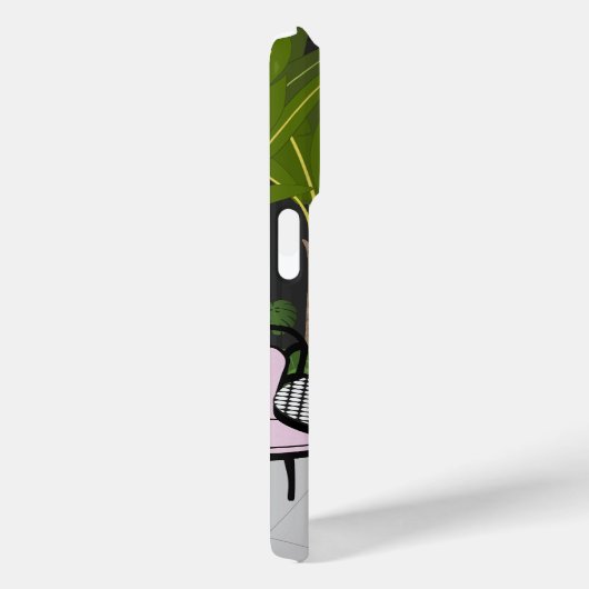 Medinilla Tuin Binnenplaats Case-Mate iPhone Case (Achterkant / Rechts)