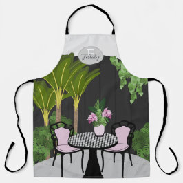 Medinilla Tuin Binnenplaats Monogram Schort