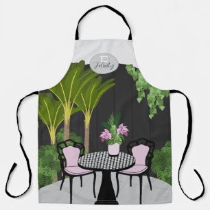 Medinilla Tuin Binnenplaats Monogram Schort