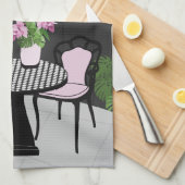 Medinilla Tuin Binnenplaats Theedoek (Quarter Fold)