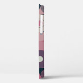 Medio-eeuw geometrisch: abstract kleurrijk patroon Case-Mate iPhone case (Achterkant / Links)