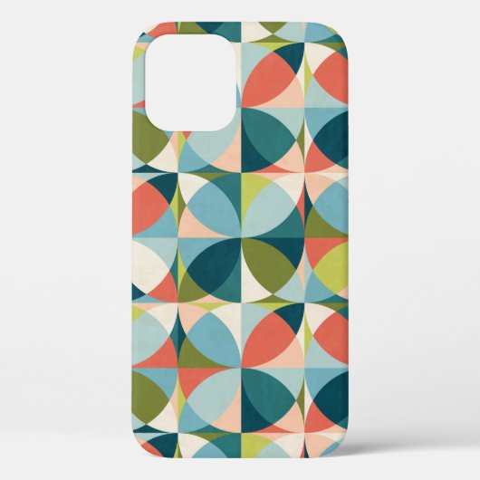 Medio-eeuw geometrisch, Abstract naadloos ontwerp. Case-Mate iPhone Case (Achterkant)