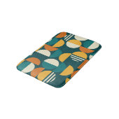 Medio eeuw geometrisch: minimalistisch retro desig badmat (Gekanteld)