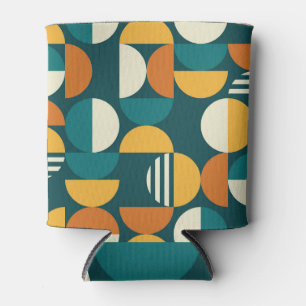 Medio eeuw geometrisch: minimalistisch retro desig blikjeskoeler
