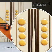 Medio-eeuw geometrische symmetrie art deco tegeltje