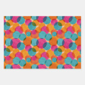 Medio eeuw Modern Geometrisch Kleurrijk Patroon Inpakpapier Vel (Voorkant 2)
