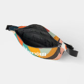 Medio eeuw moderne kunst, naam of monogram geometr heuptasje (Open)