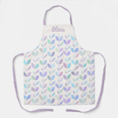 medio-midden modern Leaf Patroon Schort (Voorkant)